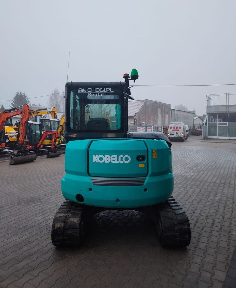 Kobelco SK55 SRX-6 - Mini-ekskavators: foto 4 Kobelco SK55 SRX-6 - Mini-ekskavators: foto 4