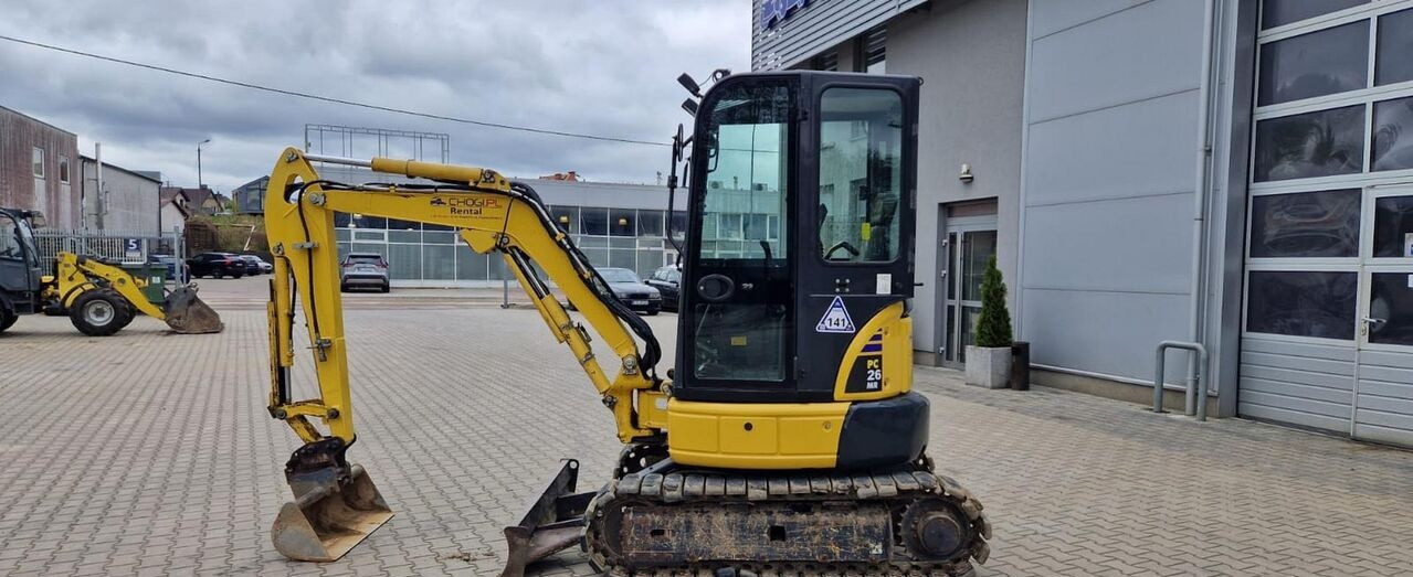 Komatsu PC26MR-3 - Mini-ekskavators: foto 2 Komatsu PC26MR-3 - Mini-ekskavators: foto 2