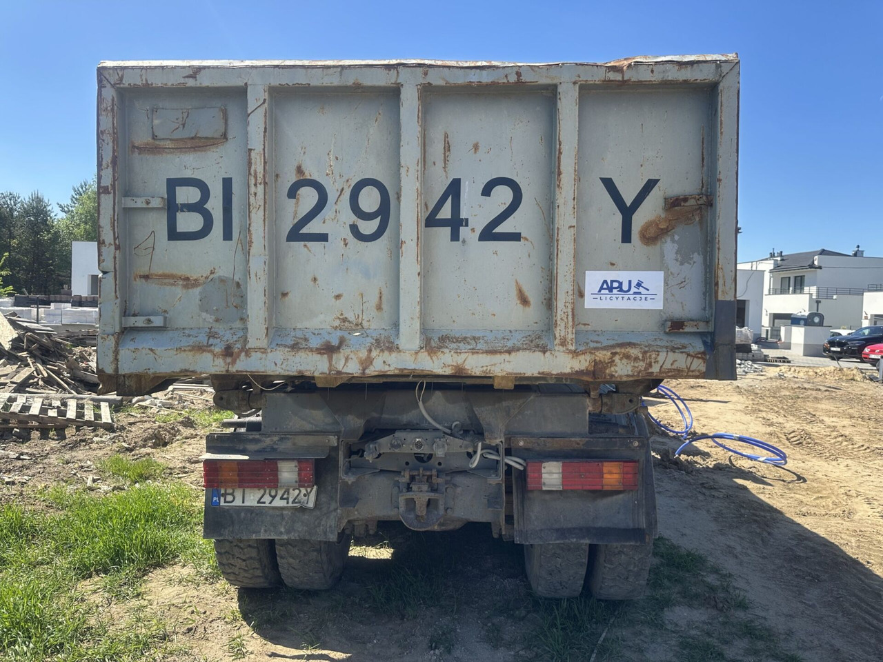 Mercedes-Benz Actros 2631 Wywrotka līzingu Mercedes-Benz Actros 2631 Wywrotka: foto 9