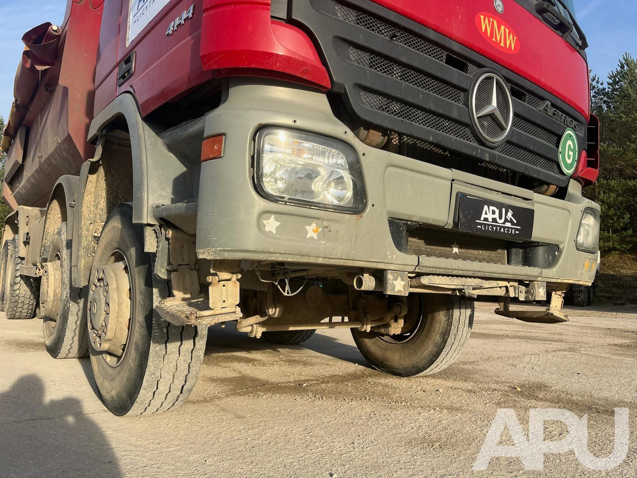 Mercedes-Benz Actros 4144 K - Kravas automašīna pašizgāzējs: foto 5 Mercedes-Benz Actros 4144 K - Kravas automašīna pašizgāzējs: foto 5