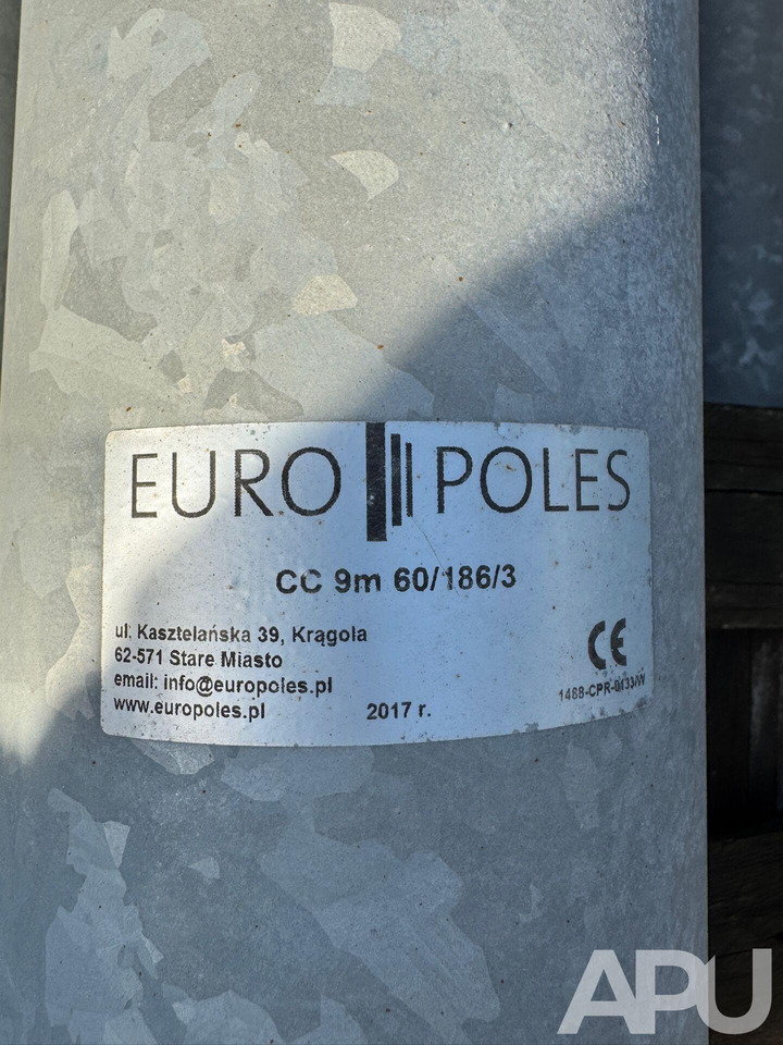 Słupy CC9m 60/186/3 tj 9 metrów - Celtniecības maisītājs: foto 3 Słupy CC9m 60/186/3 tj 9 metrów - Celtniecības maisītājs: foto 3