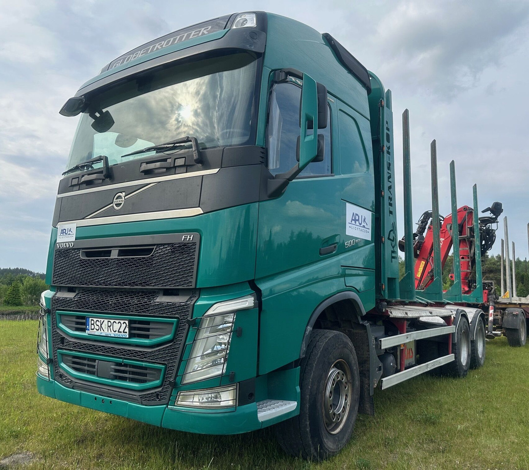 VOLVO FH500 do przewozu drewna - Kokvedējs, Kravas auto ar manipulatoru: foto 5 VOLVO FH500 do przewozu drewna - Kokvedējs, Kravas auto ar manipulatoru: foto 5