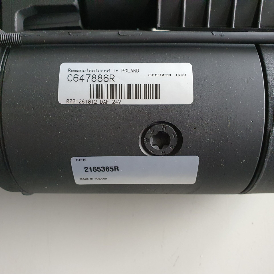 DAF STARTMOTOR VOOR EURO 4 / 5 CF / XF 2165365R - Starteris - Kravas automašīna: foto 3 DAF STARTMOTOR VOOR EURO 4 / 5 CF / XF 2165365R - Starteris - Kravas automašīna: foto 3