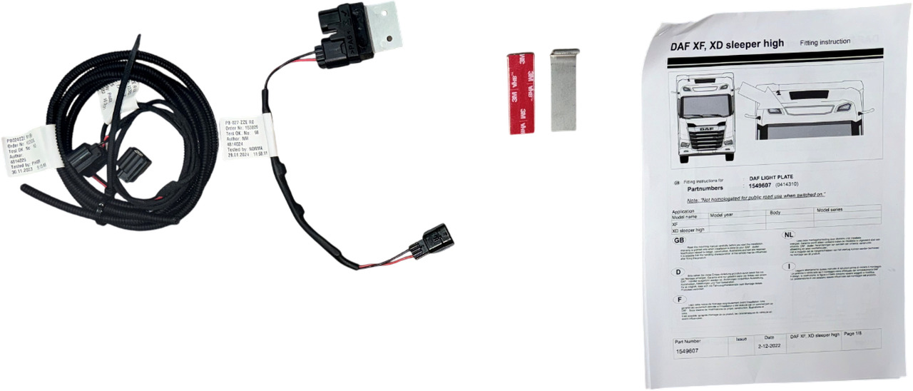 DAF XF XD XG VERLICHTINGSSCHERM RUIMTE (SH) LED PLAAT DAK 1549607 - Gaismas/ Apgaismojums - Kravas automašīna: foto 3 DAF XF XD XG VERLICHTINGSSCHERM RUIMTE (SH) LED PLAAT DAK 1549607 - Gaismas/ Apgaismojums - Kravas automašīna: foto 3