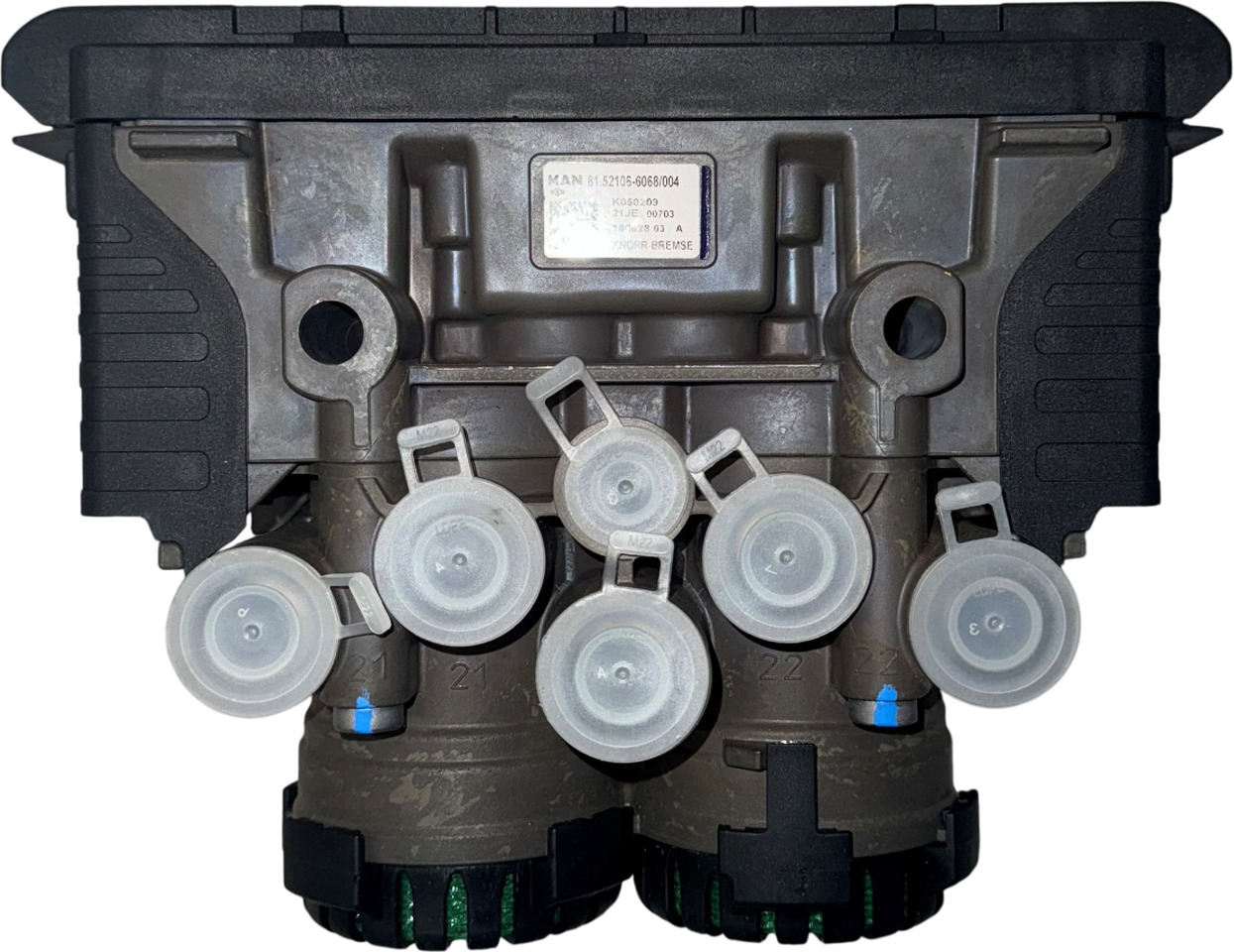 EBS-KLEP MAN 4x2 EURO 6 KNORR 81521066068 - Bremžu vārsts - Kravas automašīna: foto 1 EBS-KLEP MAN 4x2 EURO 6 KNORR 81521066068 - Bremžu vārsts - Kravas automašīna: foto 1