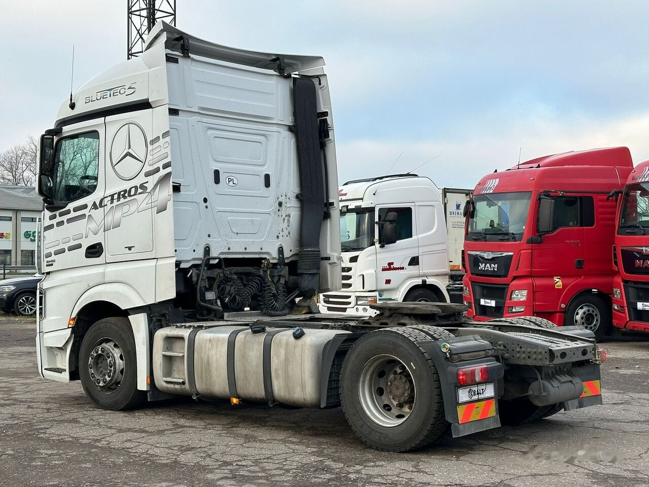 Mercedes-Benz Actros 1845 - Vilcējs: foto 4 Mercedes-Benz Actros 1845 - Vilcējs: foto 4