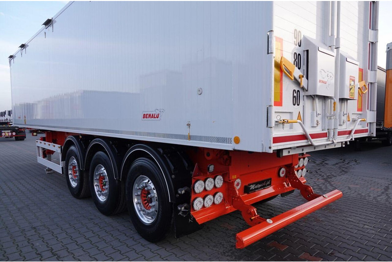 Puspiekabe pašizgāzējs Benalu WYWROTKA 62 m3 / WAGA : 5900 KG / 2021 ROK: foto 13
