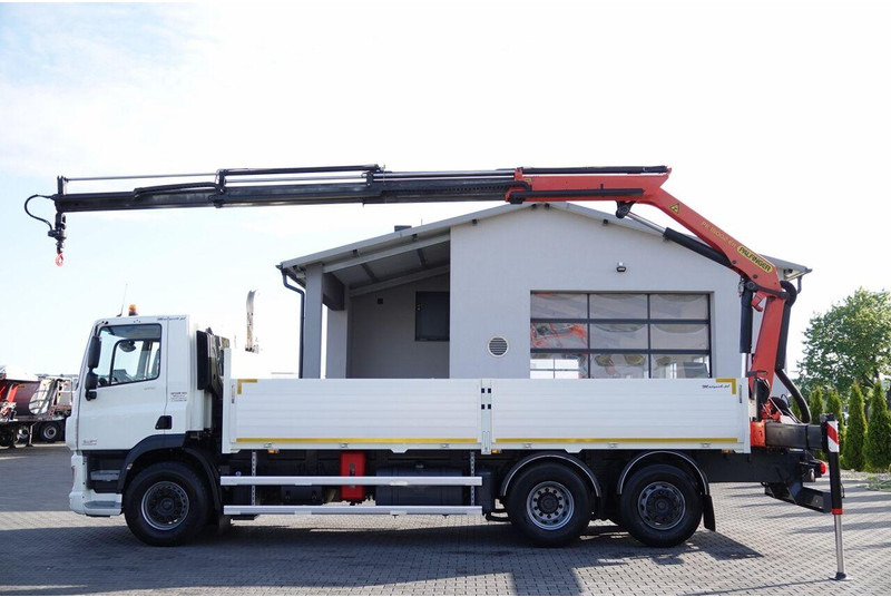 DAF CF 370 / 6x2 / SKRZYNIOWY - paka: 6,4 m / + HDS PALFINGER PK 180 - Bortu kravas automašīna/ Platforma, Kravas auto ar manipulatoru: foto 2 DAF CF 370 / 6x2 / SKRZYNIOWY - paka: 6,4 m / + HDS PALFINGER PK 180 - Bortu kravas automašīna/ Platforma, Kravas auto ar manipulatoru: foto 2