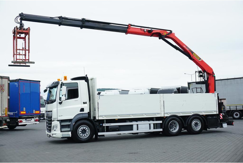 DAF CF / 480 / 6 X 2 / SKRZYNIOWY + HDS / PALFINGER PK 22 001L / OŚ - Bortu kravas automašīna/ Platforma, Kravas auto ar manipulatoru: foto 4 DAF CF / 480 / 6 X 2 / SKRZYNIOWY + HDS / PALFINGER PK 22 001L / OŚ - Bortu kravas automašīna/ Platforma, Kravas auto ar manipulatoru: foto 4