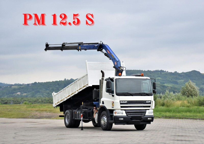 DAF CF 75.310 - Kravas automašīna pašizgāzējs, Kravas auto ar manipulatoru: foto 1 DAF CF 75.310 - Kravas automašīna pašizgāzējs, Kravas auto ar manipulatoru: foto 1