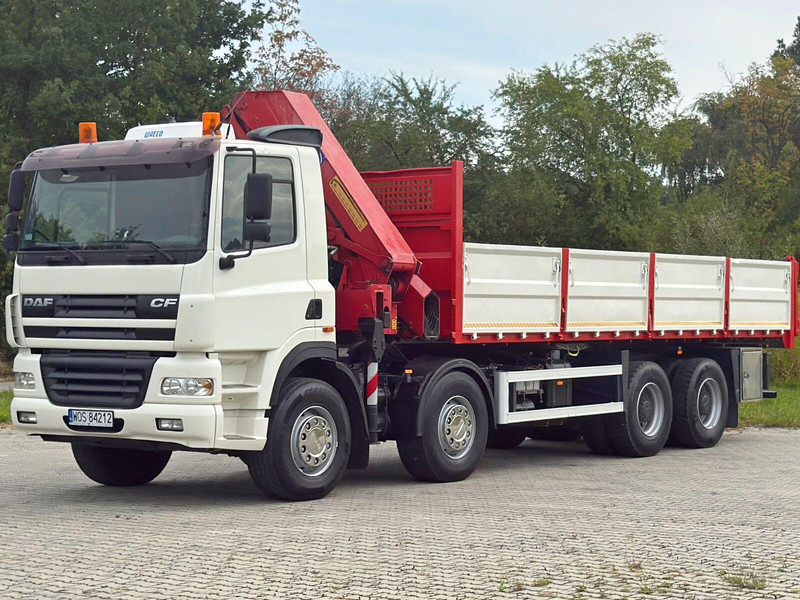 DAF CF 85.380 * HMF 2823 K6 (B3) + FUNK * 8x4 * TOP - Kravas automašīna pašizgāzējs, Kravas auto ar manipulatoru: foto 4 DAF CF 85.380 * HMF 2823 K6 (B3) + FUNK * 8x4 * TOP - Kravas automašīna pašizgāzējs, Kravas auto ar manipulatoru: foto 4