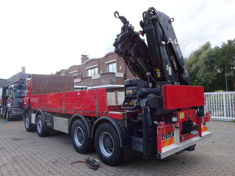 DAF CF 85.410 - Flatbed + crane - Bortu kravas automašīna/ Platforma, Kravas auto ar manipulatoru: foto 4 DAF CF 85.410 - Flatbed + crane - Bortu kravas automašīna/ Platforma, Kravas auto ar manipulatoru: foto 4