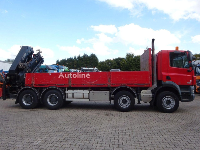 DAF CF 85.410 - Flatbed + crane - Bortu kravas automašīna/ Platforma, Kravas auto ar manipulatoru: foto 5 DAF CF 85.410 - Flatbed + crane - Bortu kravas automašīna/ Platforma, Kravas auto ar manipulatoru: foto 5