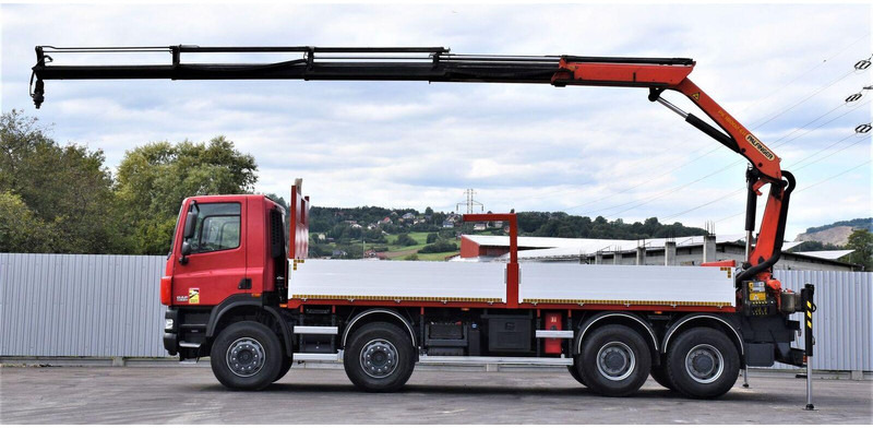 DAF CF 85.410 - Bortu kravas automašīna/ Platforma, Kravas auto ar manipulatoru: foto 5 DAF CF 85.410 - Bortu kravas automašīna/ Platforma, Kravas auto ar manipulatoru: foto 5
