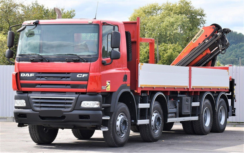 DAF CF 85.410 - Bortu kravas automašīna/ Platforma, Kravas auto ar manipulatoru: foto 3 DAF CF 85.410 - Bortu kravas automašīna/ Platforma, Kravas auto ar manipulatoru: foto 3
