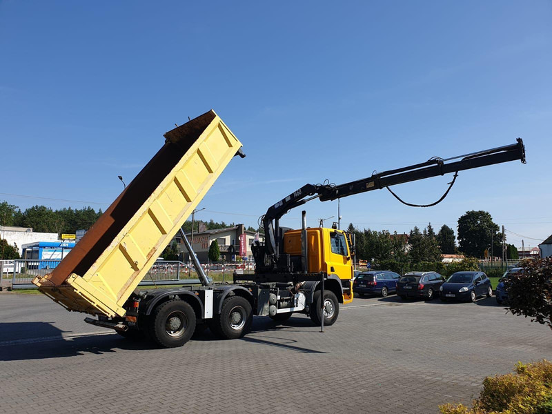 DAF CF GINAF X3335 S 6x6 DUMP TRUCK+HDS ATLAS 1460 HYDROBORD - Kravas automašīna pašizgāzējs, Kravas auto ar manipulatoru: foto 5 DAF CF GINAF X3335 S 6x6 DUMP TRUCK+HDS ATLAS 1460 HYDROBORD - Kravas automašīna pašizgāzējs, Kravas auto ar manipulatoru: foto 5