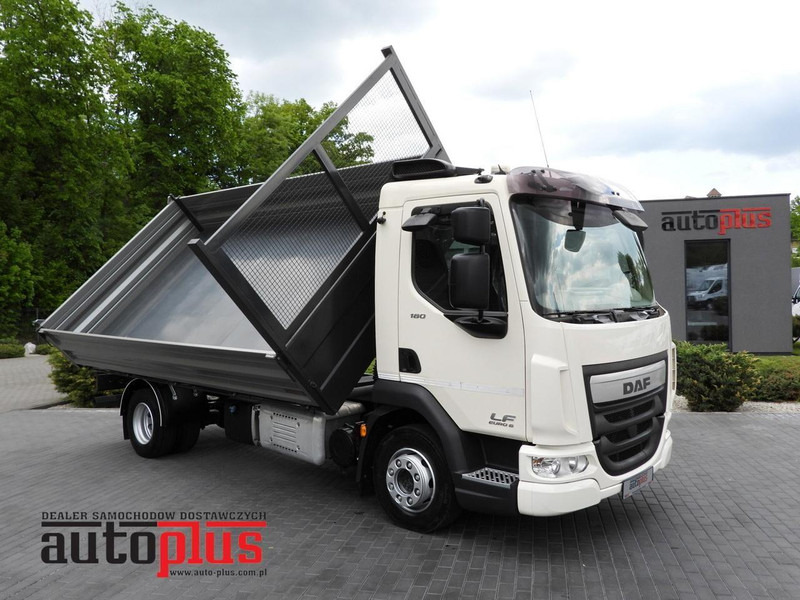DAF LF 180 WYWROTKA TRÓJSTRONNA TEMPOMAT LEDY AUTOMAT BLIŹNIACZE KO - Kravas automašīna pašizgāzējs: foto 1 DAF LF 180 WYWROTKA TRÓJSTRONNA TEMPOMAT LEDY AUTOMAT BLIŹNIACZE KO - Kravas automašīna pašizgāzējs: foto 1