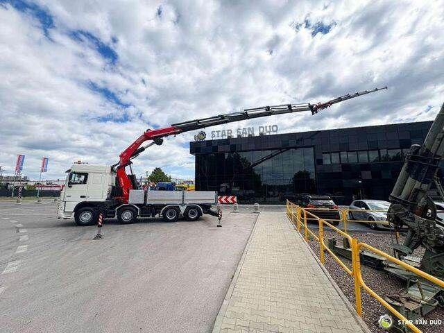 DAF XF 105.510 8x4 FASSI F800 XP Crane Fifth wheel - Bortu kravas automašīna/ Platforma, Kravas auto ar manipulatoru: foto 3 DAF XF 105.510 8x4 FASSI F800 XP Crane Fifth wheel - Bortu kravas automašīna/ Platforma, Kravas auto ar manipulatoru: foto 3