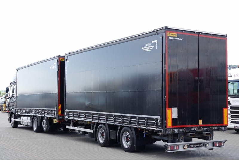 DAF XF 480 / ZESTAW TANDEM / 120 M3 / PRZEJAZDOWY / I-PARK COOL / 20 - Kravas automašīna ar tentu: foto 4 DAF XF 480 / ZESTAW TANDEM / 120 M3 / PRZEJAZDOWY / I-PARK COOL / 20 - Kravas automašīna ar tentu: foto 4