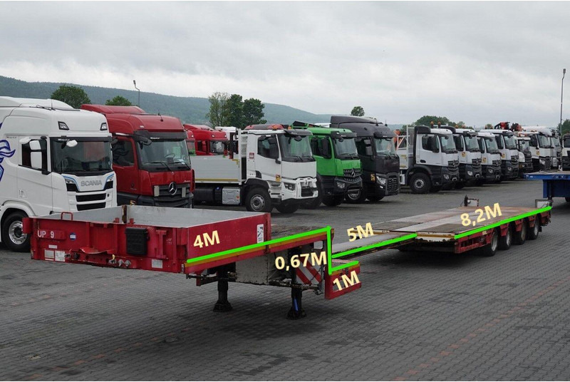 Faymonville NISKOPODWOZIE / STN-4AX / ROZCIĄGANA / 4 OSIE / OSIE SKRĘTNE / L - Puspiekabe zema profila platforma: foto 2 Faymonville NISKOPODWOZIE / STN-4AX / ROZCIĄGANA / 4 OSIE / OSIE SKRĘTNE / L - Puspiekabe zema profila platforma: foto 2