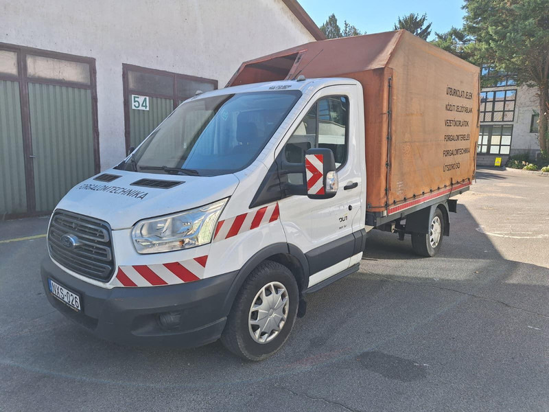 Ford Transit - Pritsche + Plane - Furgons ar tentu: foto 1 Ford Transit - Pritsche + Plane - Furgons ar tentu: foto 1