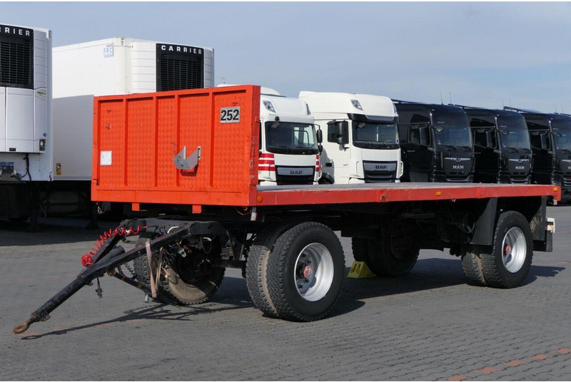 Fruehauf CODER / PRZYCZEPA DO BUDOWLANKI / Długość : 6 M / waga: 3900 kg - Bortu piekabe/ Platforma: foto 2 Fruehauf CODER / PRZYCZEPA DO BUDOWLANKI / Długość : 6 M / waga: 3900 kg - Bortu piekabe/ Platforma: foto 2