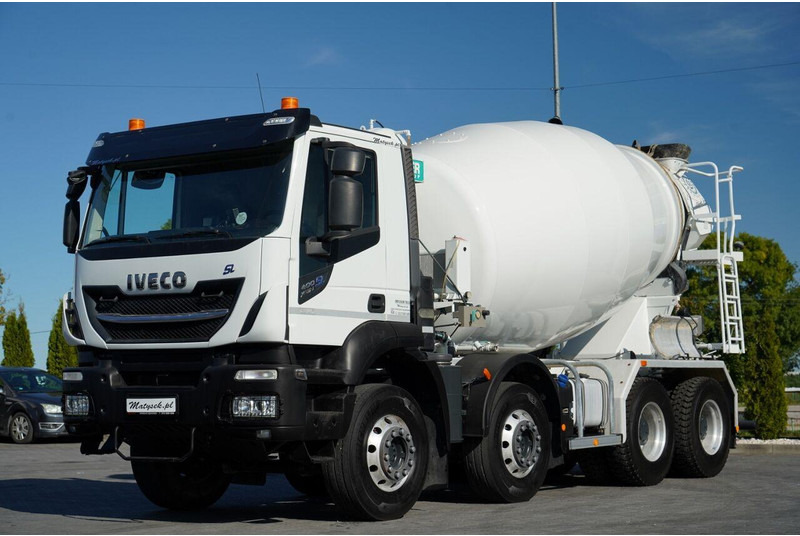 Iveco 400 SL X-WAY STRALIS / 8X4 / BETONOMIESZARKA / IMER / OPONY 100 - Betonvedējs: foto 1 Iveco 400 SL X-WAY STRALIS / 8X4 / BETONOMIESZARKA / IMER / OPONY 100 - Betonvedējs: foto 1
