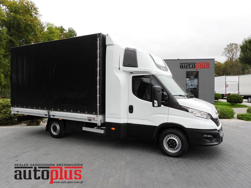 Iveco DAILY 35S18 PLANDEKA 10 PALET WEBASTO TEMPOMAT PNEUMATYKA KLIMAT - Furgons ar tentu: foto 1 Iveco DAILY 35S18 PLANDEKA 10 PALET WEBASTO TEMPOMAT PNEUMATYKA KLIMAT - Furgons ar tentu: foto 1