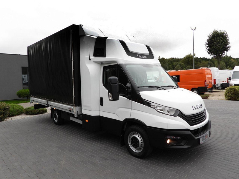 Iveco DAILY 35S18 PLANDEKA 10 PALET WEBASTO TEMPOMAT PNEUMATYKA KLIMAT - Furgons ar tentu: foto 4 Iveco DAILY 35S18 PLANDEKA 10 PALET WEBASTO TEMPOMAT PNEUMATYKA KLIMAT - Furgons ar tentu: foto 4