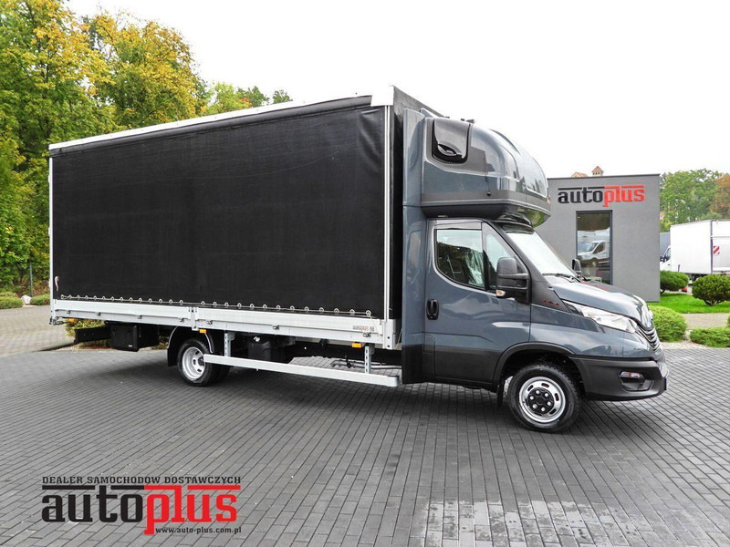 Iveco DAILY 50C18 PLANDEKA 14 PALET WEBASTO TEMPOMAT PNEUMATYKA BLIŹNI - Furgons ar tentu: foto 1 Iveco DAILY 50C18 PLANDEKA 14 PALET WEBASTO TEMPOMAT PNEUMATYKA BLIŹNI - Furgons ar tentu: foto 1