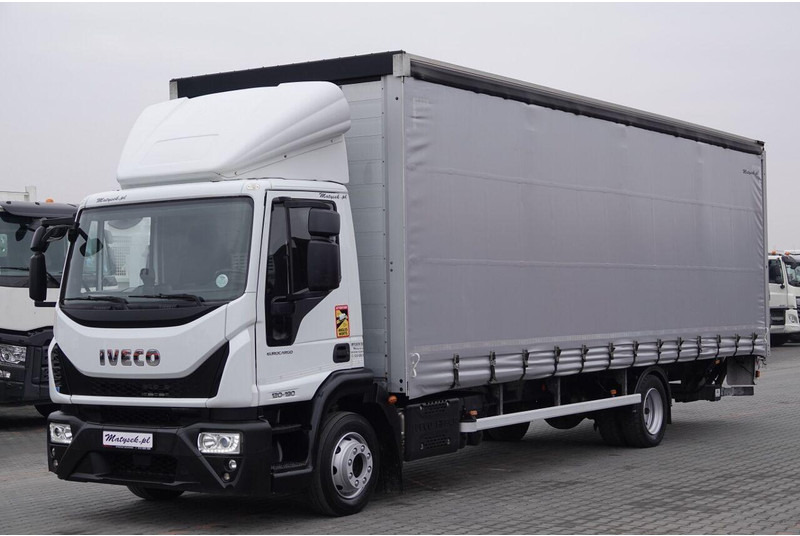Iveco EUROCARGO / 12. 190 / FIRANKA - 8,5 m / SOLÓWKA / WINDA ZAŁADOWC - Kravas automašīna ar tentu: foto 2 Iveco EUROCARGO / 12. 190 / FIRANKA - 8,5 m / SOLÓWKA / WINDA ZAŁADOWC - Kravas automašīna ar tentu: foto 2