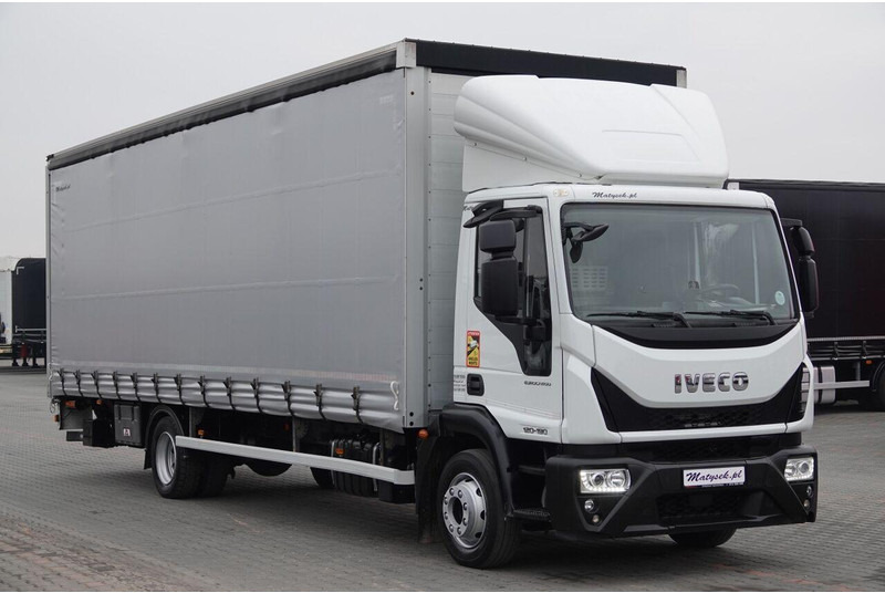 Iveco EUROCARGO / 12. 190 / FIRANKA - 8,5 m / SOLÓWKA / WINDA ZAŁADOWC - Kravas automašīna ar tentu: foto 1 Iveco EUROCARGO / 12. 190 / FIRANKA - 8,5 m / SOLÓWKA / WINDA ZAŁADOWC - Kravas automašīna ar tentu: foto 1