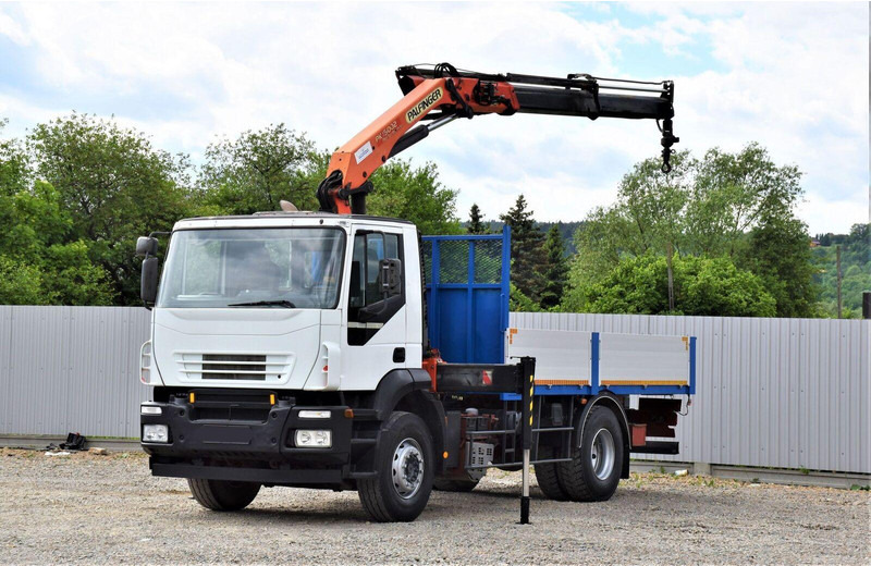 Iveco Eurocargo 180E28 - Bortu kravas automašīna/ Platforma, Kravas auto ar manipulatoru: foto 2 Iveco Eurocargo 180E28 - Bortu kravas automašīna/ Platforma, Kravas auto ar manipulatoru: foto 2