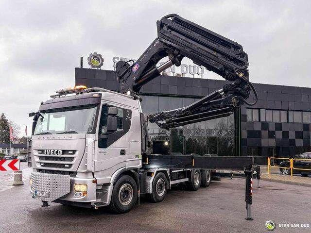 Iveco STRALIS AS320S50Y 8x2 HMF 8520-0K6 FLY JIB Winc - Bortu kravas automašīna/ Platforma, Kravas auto ar manipulatoru: foto 2 Iveco STRALIS AS320S50Y 8x2 HMF 8520-0K6 FLY JIB Winc - Bortu kravas automašīna/ Platforma, Kravas auto ar manipulatoru: foto 2