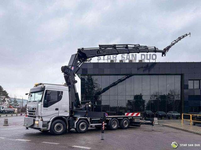 Iveco STRALIS AS320S50Y 8x2 HMF 8520-0K6 FLY JIB Winc - Bortu kravas automašīna/ Platforma, Kravas auto ar manipulatoru: foto 3 Iveco STRALIS AS320S50Y 8x2 HMF 8520-0K6 FLY JIB Winc - Bortu kravas automašīna/ Platforma, Kravas auto ar manipulatoru: foto 3