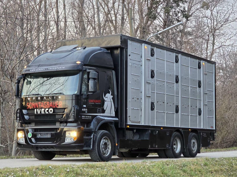 Iveco Stralis 260S45 - Animal transporter - Kravas automašīna dzīvnieku pārvadāšanai: foto 1 Iveco Stralis 260S45 - Animal transporter - Kravas automašīna dzīvnieku pārvadāšanai: foto 1