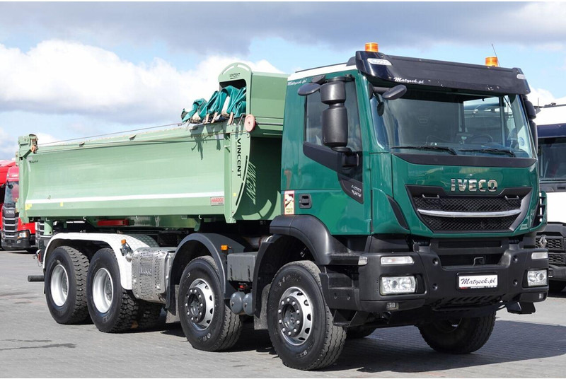 Kravas automašīna pašizgāzējs Iveco X-WAY 480 / 8X4 / WYWROTKA / HYDROBURTA / BORDMATIC / HYDROKLAPA: foto 18 Kravas automašīna pašizgāzējs Iveco X-WAY 480 / 8X4 / WYWROTKA / HYDROBURTA / BORDMATIC / HYDROKLAPA: foto 18