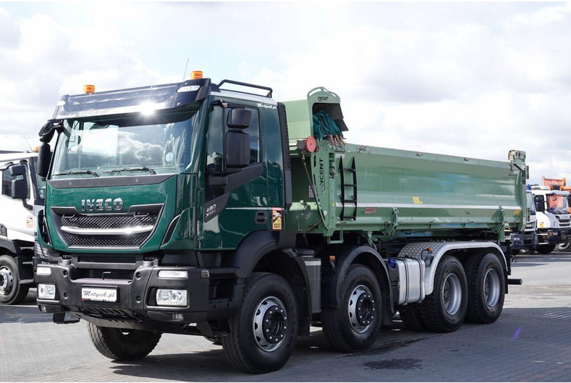 Kravas automašīna pašizgāzējs Iveco X-WAY 480 / 8X4 / WYWROTKA / HYDROBURTA / BORDMATIC / HYDROKLAPA: foto 13 Kravas automašīna pašizgāzējs Iveco X-WAY 480 / 8X4 / WYWROTKA / HYDROBURTA / BORDMATIC / HYDROKLAPA: foto 13