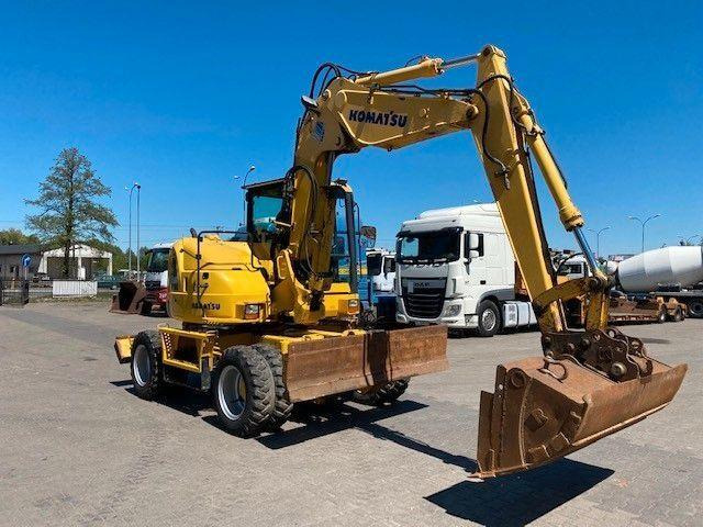 Komatsu PW 118 MR-8 - Riteņu ekskavators: foto 2 Komatsu PW 118 MR-8 - Riteņu ekskavators: foto 2