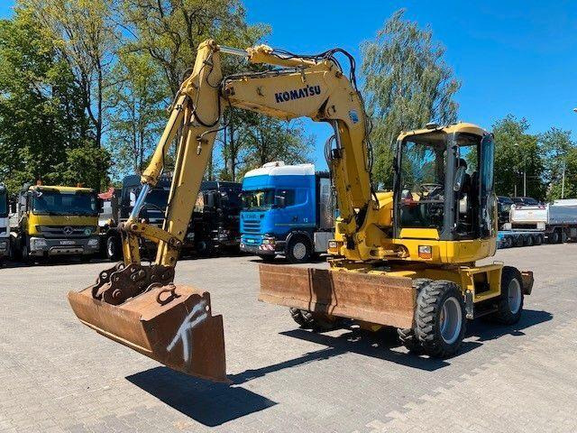 Komatsu PW 118 MR-8 - Riteņu ekskavators: foto 3 Komatsu PW 118 MR-8 - Riteņu ekskavators: foto 3