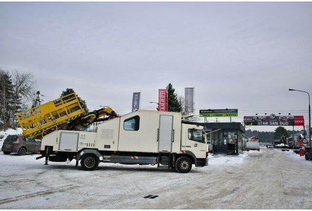 Mercedes-Benz ATEGO 1323 PK 8000T RAIL Platform - Kravas automašīna, Kravas auto ar manipulatoru: foto 4 Mercedes-Benz ATEGO 1323 PK 8000T RAIL Platform - Kravas automašīna, Kravas auto ar manipulatoru: foto 4