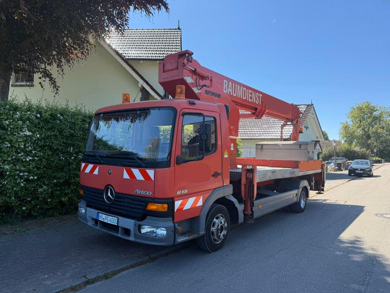Mercedes-Benz Atego 815 - Lifting basket truck - Kravas automašīna, Kravas auto ar manipulatoru: foto 1 Mercedes-Benz Atego 815 - Lifting basket truck - Kravas automašīna, Kravas auto ar manipulatoru: foto 1