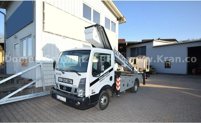 Nissan NT 400 Cabstar - Lifting basket truck - Kravas automašīna, Kravas auto ar manipulatoru: foto 2 Nissan NT 400 Cabstar - Lifting basket truck - Kravas automašīna, Kravas auto ar manipulatoru: foto 2