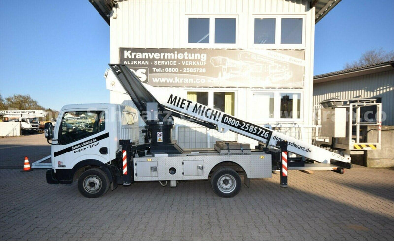 Nissan NT400 Cabstar Klaas Theo Emelőkosaras 25m - Kravas automašīna, Kravas auto ar manipulatoru: foto 2 Nissan NT400 Cabstar Klaas Theo Emelőkosaras 25m - Kravas automašīna, Kravas auto ar manipulatoru: foto 2