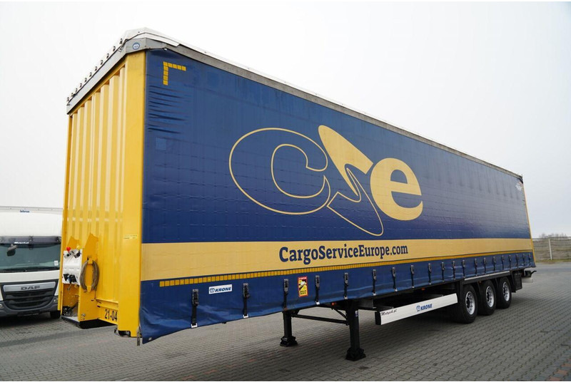 Krone FIRANKA / MEGA / DACH PODNOSZONY / LOW DECK / PLANDEKA ZBROJONA - Tenta puspiekabe: foto 2 Krone FIRANKA / MEGA / DACH PODNOSZONY / LOW DECK / PLANDEKA ZBROJONA - Tenta puspiekabe: foto 2