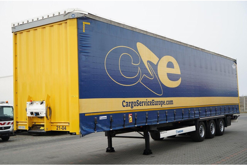 Krone FIRANKA / MEGA / DACH PODNOSZONY / LOW DECK / PLANDEKA ZBROJONA - Tenta puspiekabe: foto 1 Krone FIRANKA / MEGA / DACH PODNOSZONY / LOW DECK / PLANDEKA ZBROJONA - Tenta puspiekabe: foto 1