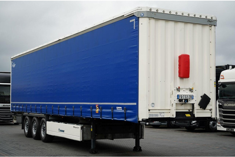 Krone FIRANKA / STANDARD / KOSZ NA PALETY / PLANDEKA ZBROJONA / SPROW - Tenta puspiekabe: foto 1 Krone FIRANKA / STANDARD / KOSZ NA PALETY / PLANDEKA ZBROJONA / SPROW - Tenta puspiekabe: foto 1