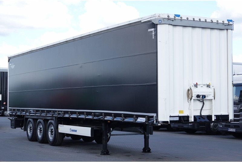 Krone FIRANKA / STANDARD / OPONY 100% / DACH PODNOSZONY / OŚ PODNOSZON - Tenta puspiekabe: foto 1 Krone FIRANKA / STANDARD / OPONY 100% / DACH PODNOSZONY / OŚ PODNOSZON - Tenta puspiekabe: foto 1