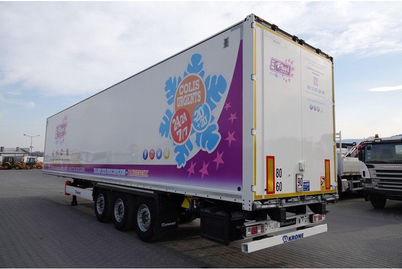 Krone KONTENER / KOFFER / 2021 ROK / OS PODNOSZONA - Puspiekabe slēgtā virsbūve: foto 4 Krone KONTENER / KOFFER / 2021 ROK / OS PODNOSZONA - Puspiekabe slēgtā virsbūve: foto 4