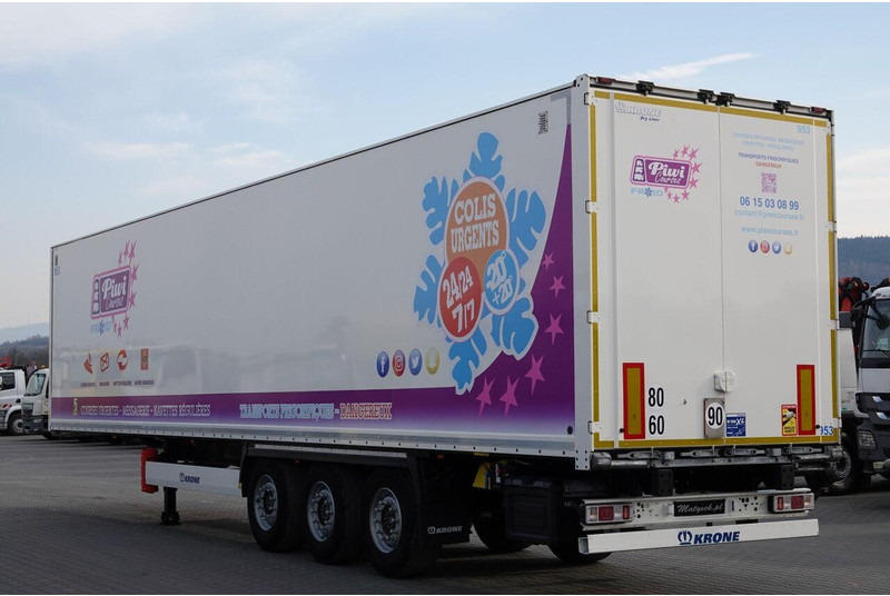 Krone KONTENER / KOFFER / 2021 ROK / OS PODNOSZONA - Puspiekabe slēgtā virsbūve: foto 5 Krone KONTENER / KOFFER / 2021 ROK / OS PODNOSZONA - Puspiekabe slēgtā virsbūve: foto 5